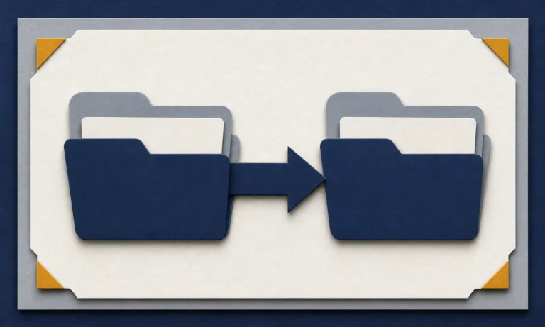 Two equal claim folders connected by a continuation arrow.