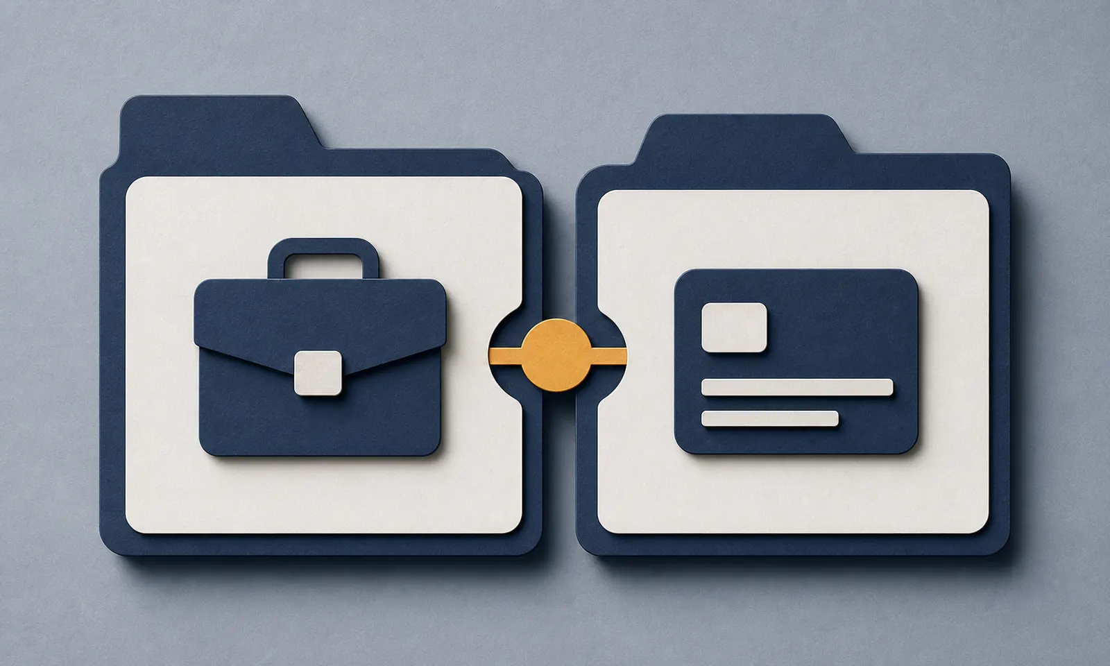Layered-paper illustration for Are Unemployment and EDD Benefits the Same Thing?.