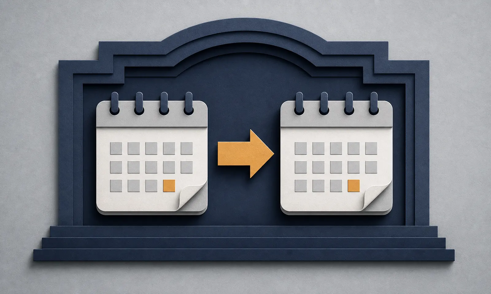 Layered-paper illustration for Can You Extend Your Unemployment Claim in California?.