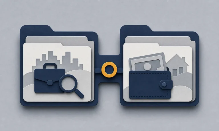 Layered-paper illustration for Case Study: Overpayments.